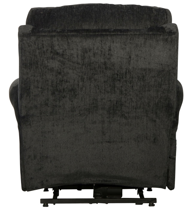 Warner - Power Headrest With Lumbar Power Lay Flat Recliner