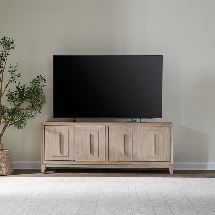 Brentwood - 78" TV Console - Sandstone