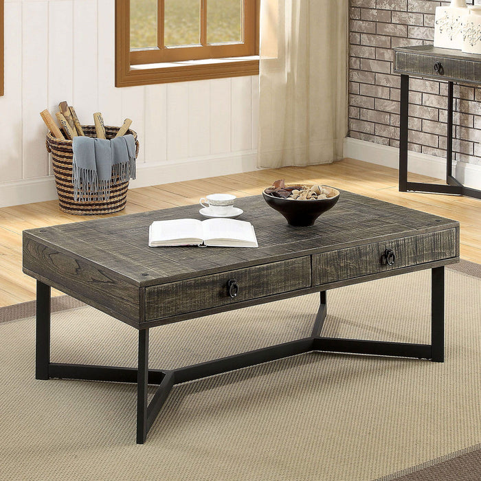 Veblen - Coffee Table - Dark Oak / Espresso