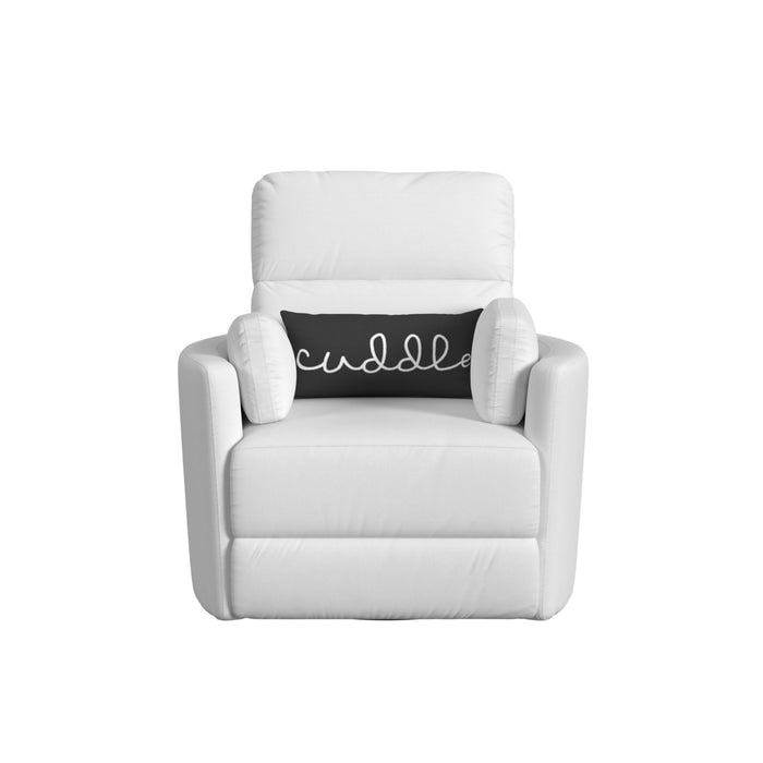 Avila - Swivel Power Glider Recliner - Culp Peyton Pearl