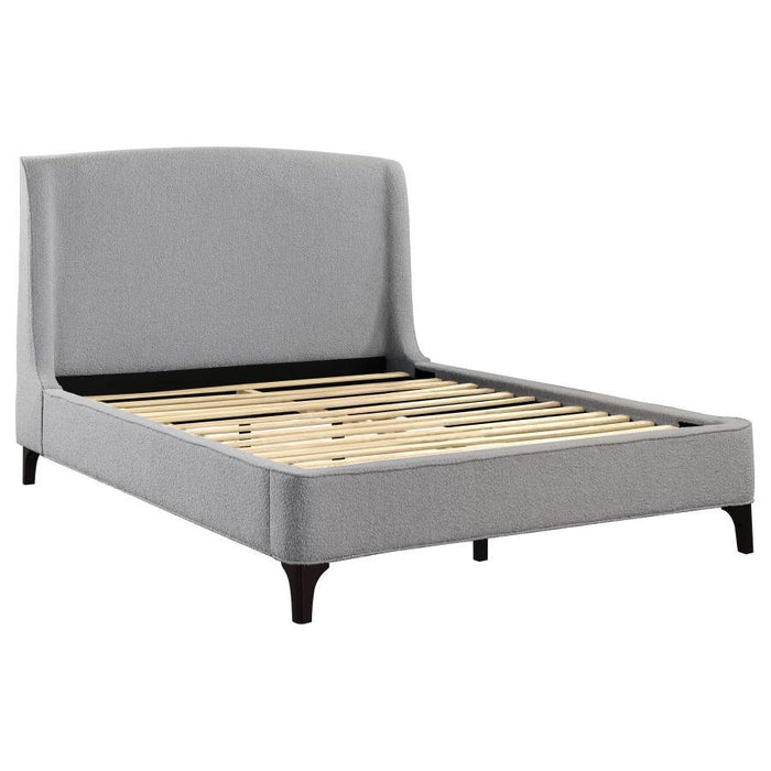 Mosby - Upholstered Wingback Bed