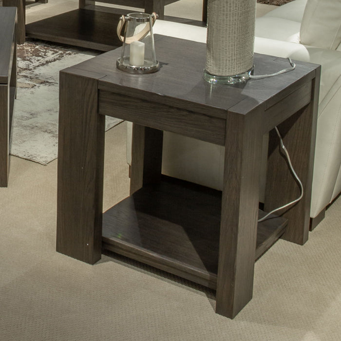 Lennox Hill - End Table - Dark Brown