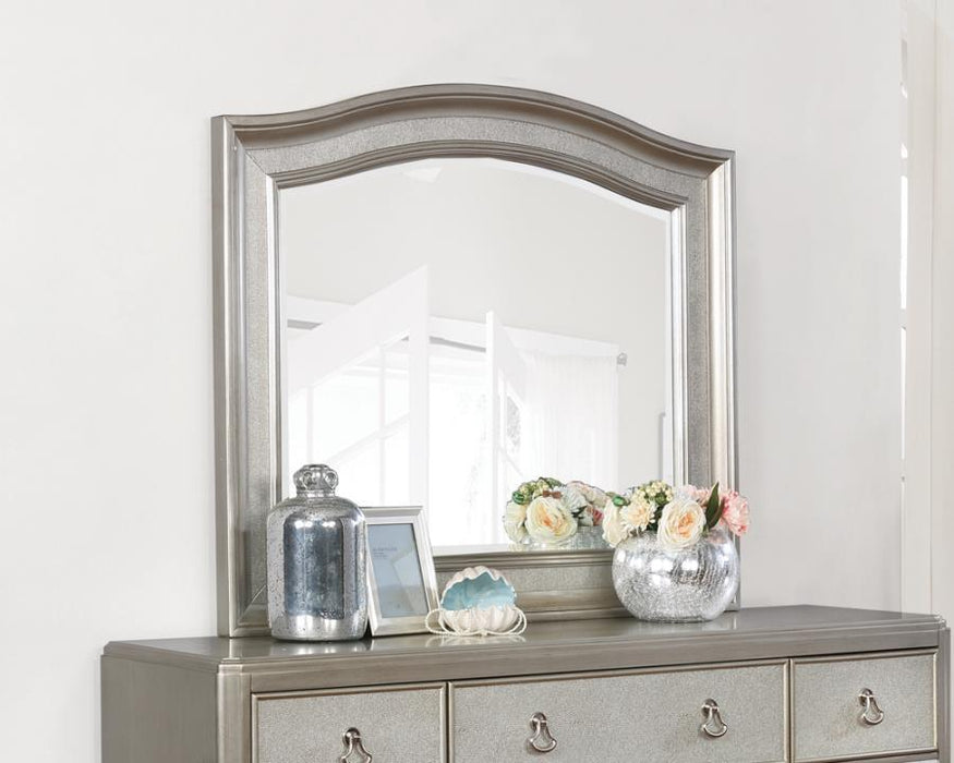 Bling Game - Dresser Mirror - Metallic Platinum