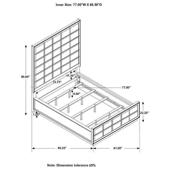 Durango - Wood Panel Bed