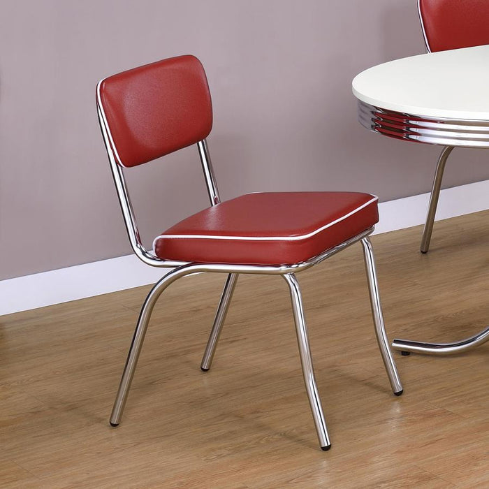 Retro - Upholstered Dining Side Chair (Set of 2)