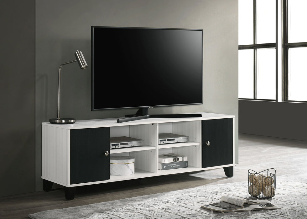 Akerson - TV Stand - White