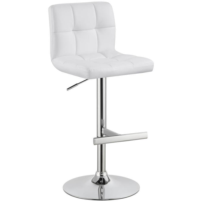 Lenny - Upholstered Adjustable Bar Stool (Set of 2)