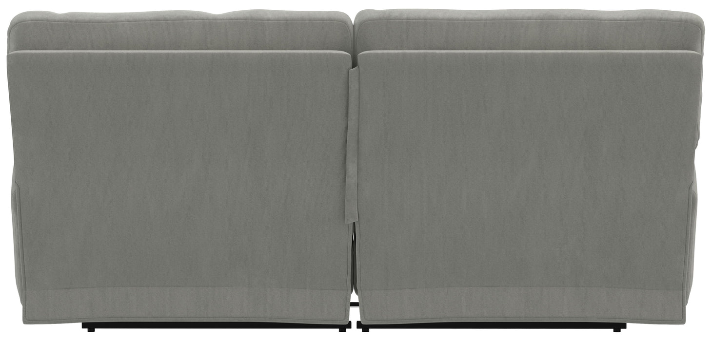 Renaldo - Power Lay Flat Sofa With Zero Gravity - Stone