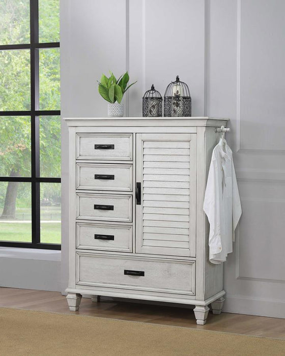 Franco - 5-Drawer Door Chest