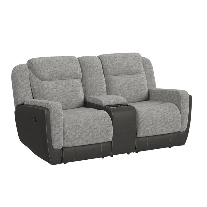 Hornet - Motion Loveseat With Console