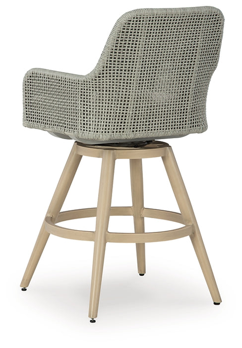 Seton Creek Barstool with Cushion (2/CN)