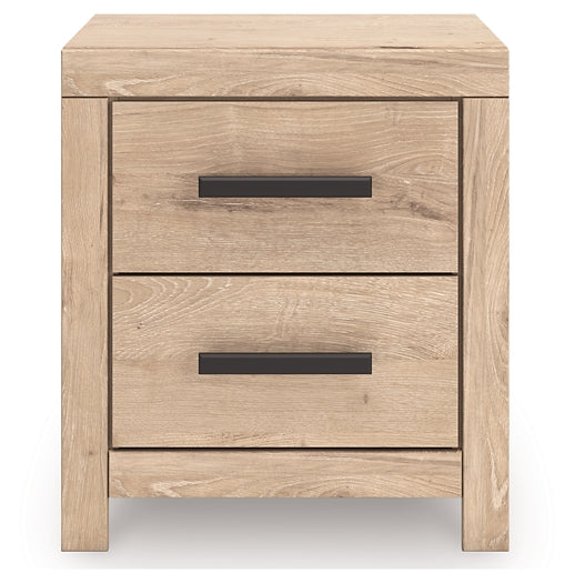 Sanginlane Two Drawer Night Stand