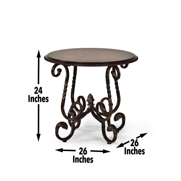 Crowley - 3 Piece Table Set (Cocktail & 2 End Tables) - Brown