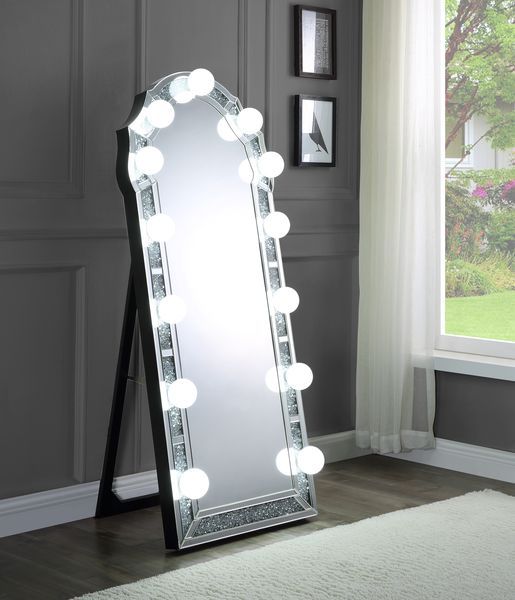 Noralie - Accent Floor Mirror - Mirrored