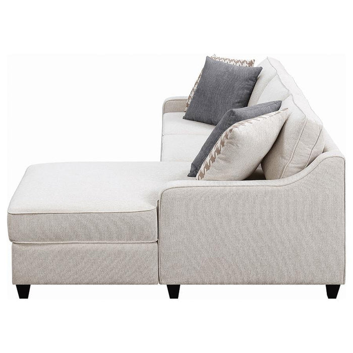 Mcloughlin - Upholstered Sectional - Platinum