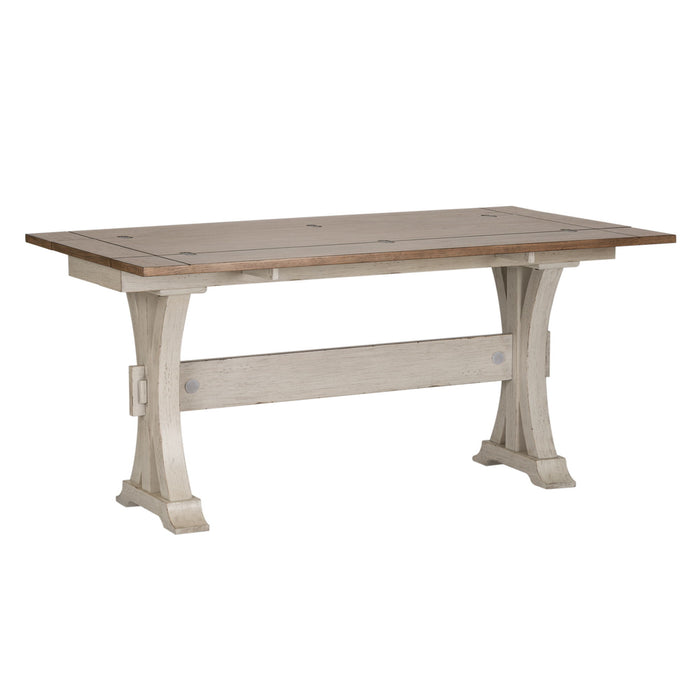 Farmhouse Reimagined - Flip Lid Sofa Table - White