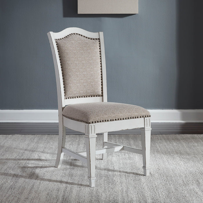 Abbey Park - Upholstered Side Chair - White