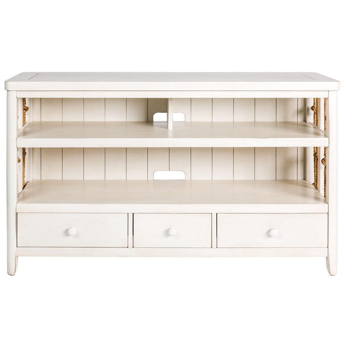 Dockside - TV Console - White