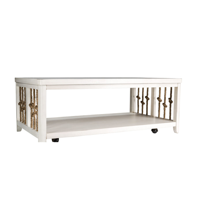 Dockside - Cocktail Table - White