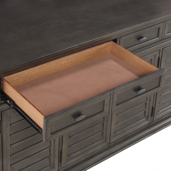 Linnett - Server - Dark Brown