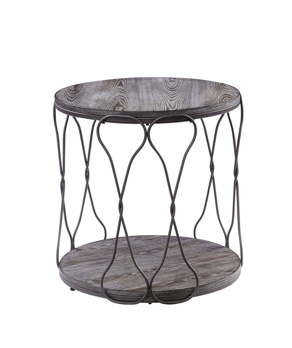 Hawdon - End Table - Gray