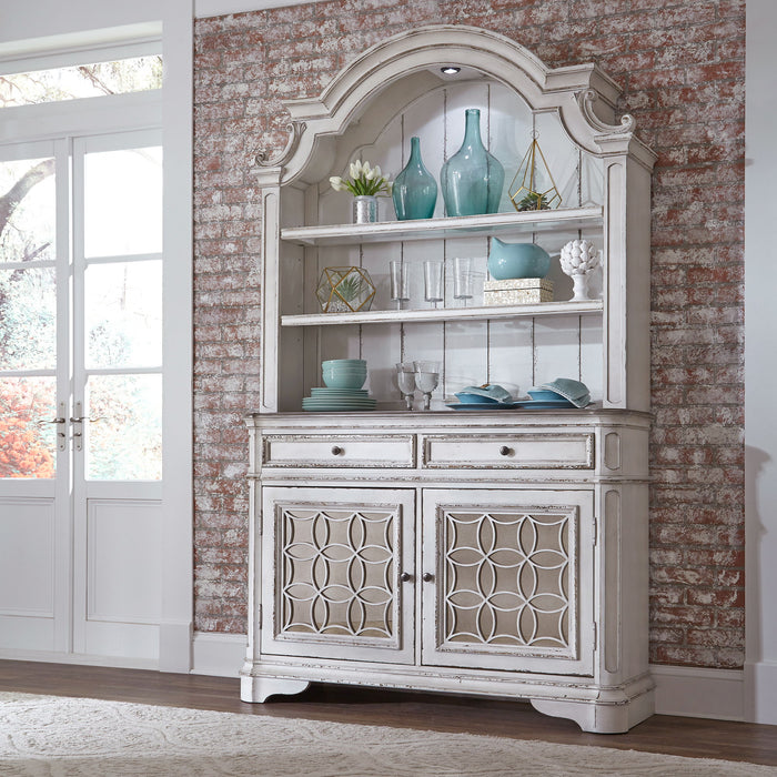 Magnolia Manor - Hutch & Buffet - White