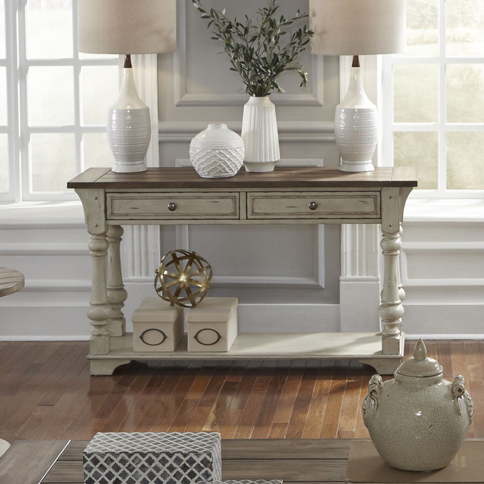 Morgan Creek - Sofa Table - White