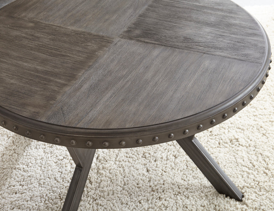 Alamo - Round Cocktail Table - Gray