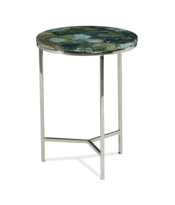 Foster - Jaspe Top Chairside Table - Green