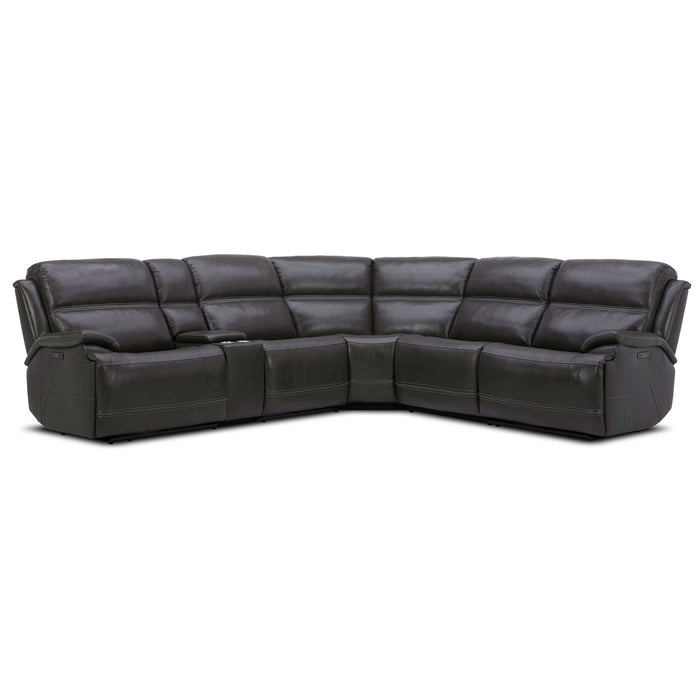 Bentley - 6 Piece Sectional - Graphite Gray