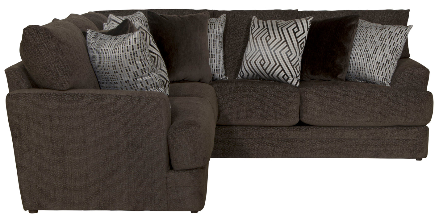 Galaxy - 2 Piece Sectional With 9 Included Accent Pillows