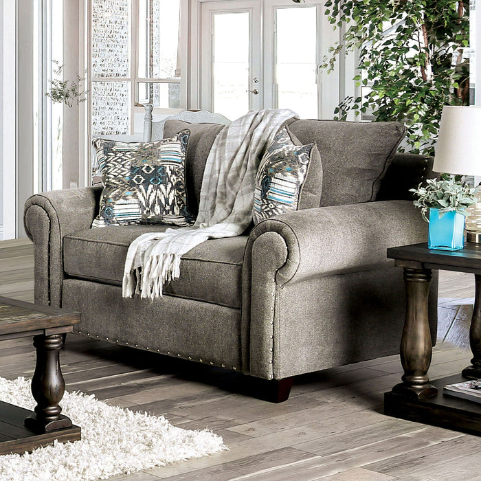 Mott - Loveseat - Gray