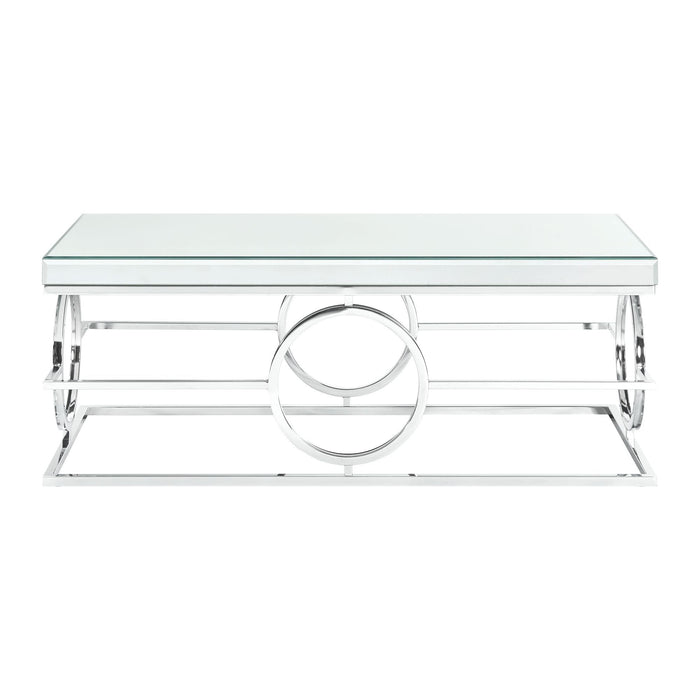 Pearl - Coffee Table - Chrome