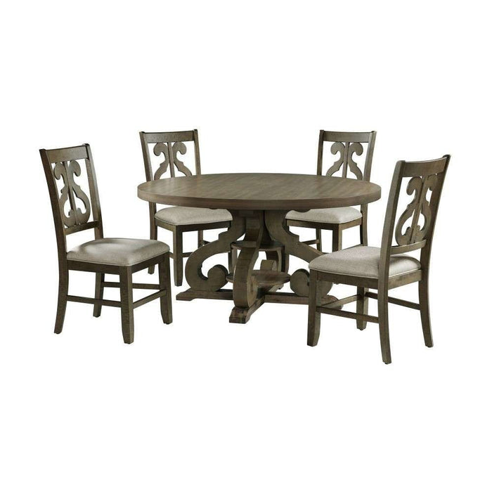 Stone - Round Dining Set