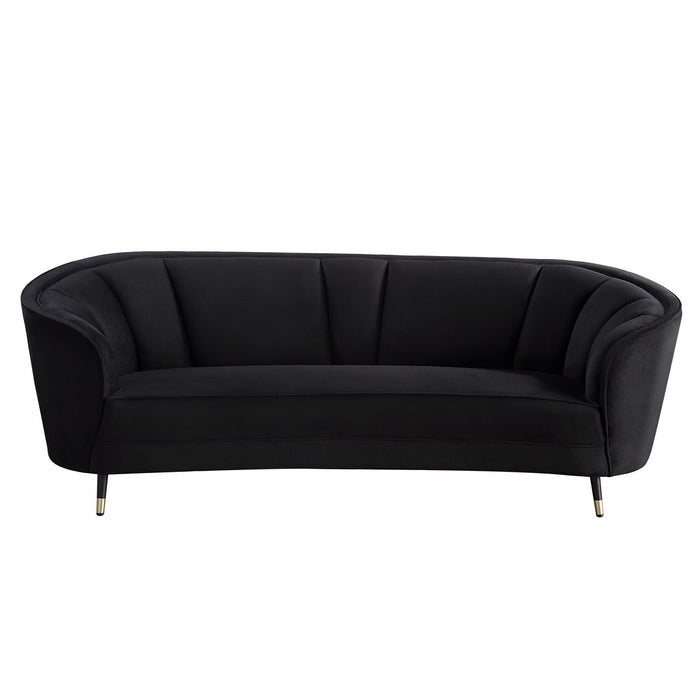 Achim - Sofa - Black Velvet