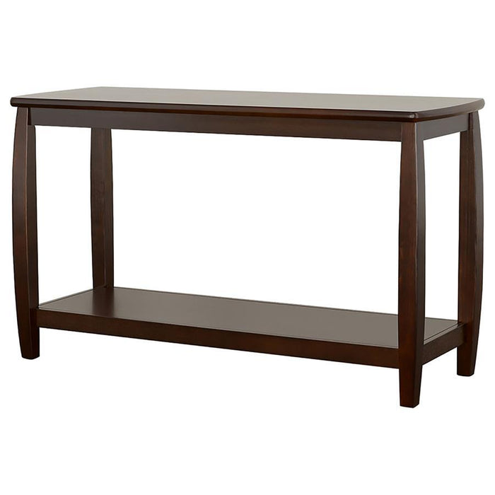 Dixon - Wood Entryway Console Table with Shelf - Espresso