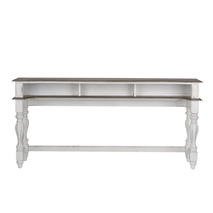 Magnolia Manor - Console Bar Table - White