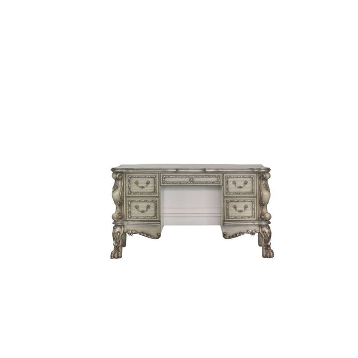 Dresden - Vanity Desk - Vintage Bone White