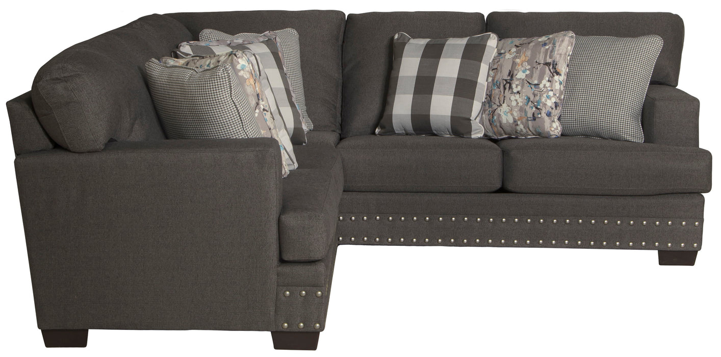 Crawford - 2 Piece Sectional With 9 Included Accent Pillows