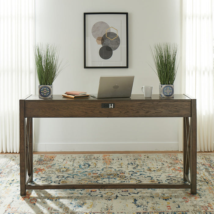 Lennox - Console Bar Table - Dark Brown