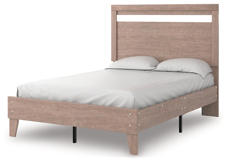 Flannia  Panel Platform Bed